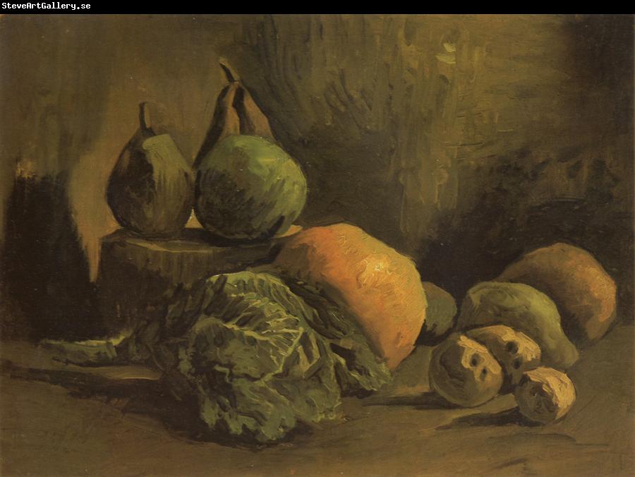 Vincent Van Gogh Still life with Vegetables and Fruit (nn04)